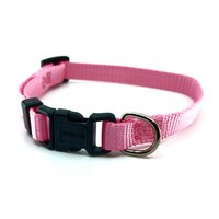 Nobleza obojok nastaviteľný jednofarebný 1 x 20-30 cm ružový